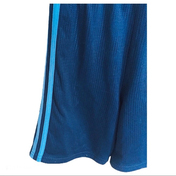 ADIDAS Elastic Waistband Shorts Navy/Blue Boys Age 7Y - Picture 5 of 10